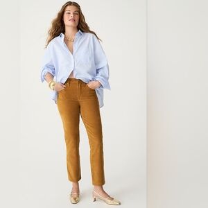 J Crew Tan Corduroy Skinny Jeans